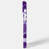 Coques Case-Mate iPhone Purple Camouflage Personalized (Verso / Gauche)