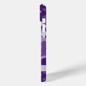 Coques Case-Mate iPhone Purple Camouflage Personalized (Verso / Gauche)