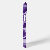 Coques Case-Mate iPhone Purple Camouflage Personalized (Verso / Droite)