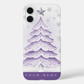 Coques Case-Mate iPhone Purple Christmas (Verso)