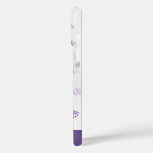 Coques Case-Mate iPhone Purple Christmas (Verso / Gauche)