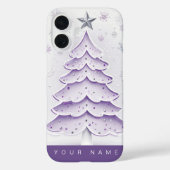 Coques Case-Mate iPhone Purple Christmas (Verso)