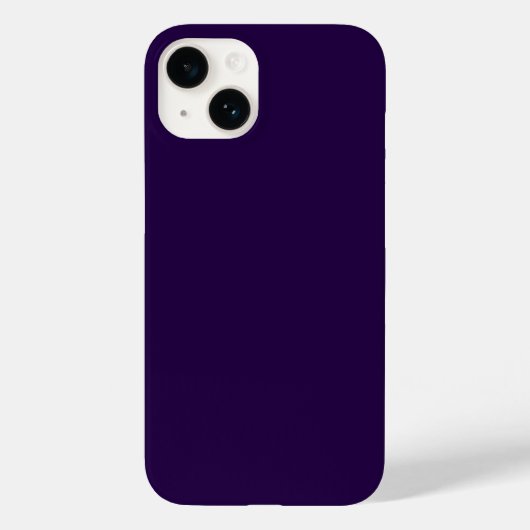 Coques Case-Mate iPhone Purple de minuit (Verso)