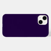 Coques Case-Mate iPhone Purple de minuit (Verso (horizontal))