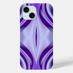 Coque Pour iPhone 15 Purple Dream, Imaginaire Abstrait Rainbow-Art
