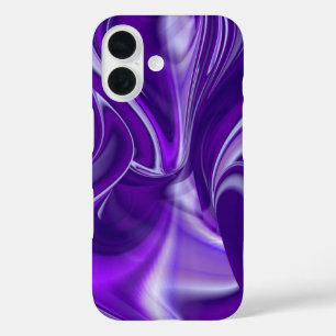 Coques iPhone 16 Purple Dream, Imaginaire Abstrait Rainbow-Art