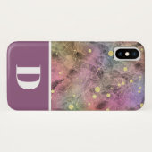 Coques Case-Mate iPhone Purple, Espace extra-atmosphérique Inspiré de la c (Dos (Horizontal))