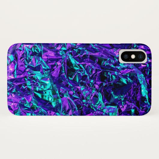 Coques Case-Mate iPhone Purple et Turquoise (Dos (Horizontal))