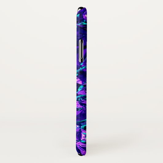 Coques Case-Mate iPhone Purple et Turquoise (Dos/Droite)