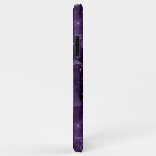 Coques Case-Mate iPhone Purple Galaxy Series Design 8 (Dos/Droite)