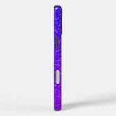 Coques Case-Mate iPhone Purple Girly Parties scintillant imprimée stylish  (Verso / Droite)
