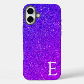 Coques Case-Mate iPhone Purple Girly Parties scintillant imprimée stylish  (Verso)