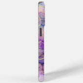 Coques Case-Mate iPhone Purple & Gold Alcohol Ink iPhone Case (Verso / Droite)