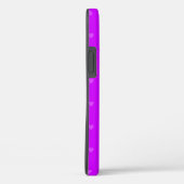 Coques Case-Mate iPhone Purple hearts (Verso / Droite)
