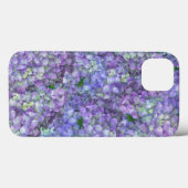 Coques Case-Mate iPhone Purple hydrangea flowers (Verso (horizontal))