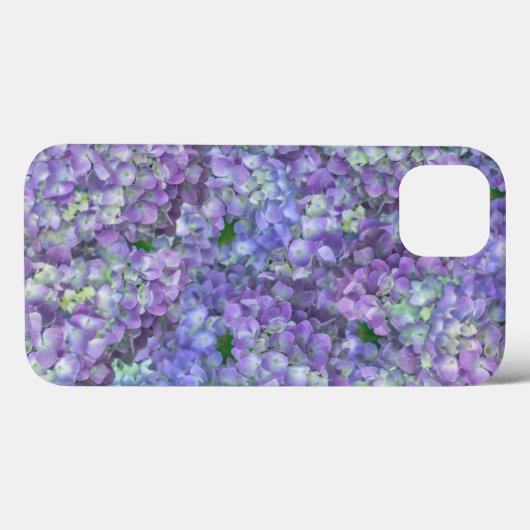 Coques Case-Mate iPhone Purple hydrangea flowers (Verso (horizontal))