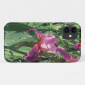 Coques Case-Mate iPhone Purple Irises Printemps Floral (Dos (Horizontal))