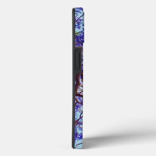 Coques Case-Mate iPhone Purple Jacaranda Tree Peinture à huile, iPhone 13  (Verso / Droite)