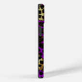 Coques Case-Mate iPhone Purple Leopard Parties scintillant iPhone Mate Coq (Verso / Droite)