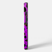 Coques Case-Mate iPhone Purple Leopard Parties scintillant iPhone Mate Coq (Verso / Gauche)