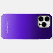 Coques Case-Mate iPhone Purple minimaliste (Verso (horizontal))