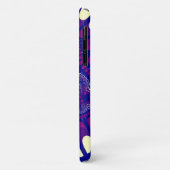 Coques Case-Mate iPhone Purple Morning Glory Flower (Dos/Gauche)