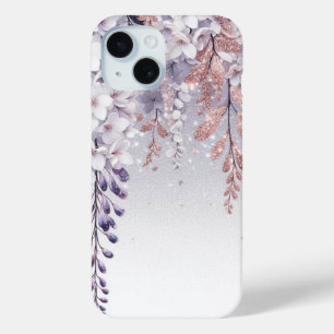 Coque Pour iPhone 15 Purple Mystical Wisteria Drift