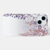 Coques Case-Mate iPhone Purple Mystical Wisteria Drift (Verso (horizontal))