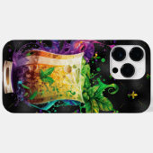COQUES Case-Mate iPhone PURPLE OR VERT MARDI GRAS BOISSONS FESTIVES (Verso (horizontal))