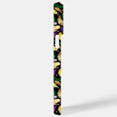 COQUES Case-Mate iPhone PURPLE OR VERT MARDI GRAS FEATHERS (Verso / Droite)