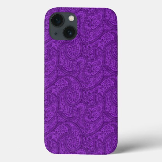 Coques Case-Mate iPhone Purple Paisley (Verso)