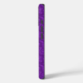 Coques Case-Mate iPhone Purple Paisley (Verso / Gauche)
