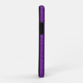 Coques Case-Mate iPhone Purple Paisley (Dos/Droite)