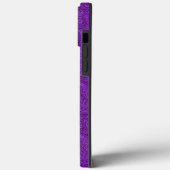 Coques Case-Mate iPhone Purple Paisley (Verso / Gauche)