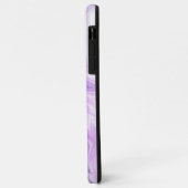 Coques Case-Mate iPhone Purple Smoke Moderne Abstrait (Dos/Gauche)