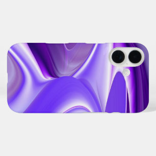 Coques iPhone 16 Purple Snow Dream, Imaginaire Abstrait Rainbow-Art