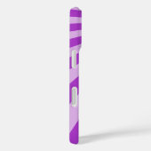 Coques Case-Mate iPhone Purple Sunburst "Ajouter votre nom" (Verso / Droite)