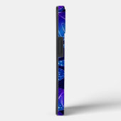 Coques Case-Mate iPhone Purple & Teal Petals Mandala (Verso / Droite)