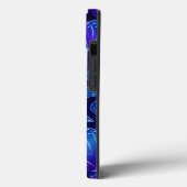 Coques Case-Mate iPhone Purple & Teal Petals Mandala (Verso / Gauche)