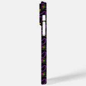 COQUES Case-Mate iPhone PURPLE VERT NOIR JAUNE MARDI GRAS BEAAD (Verso / Gauche)