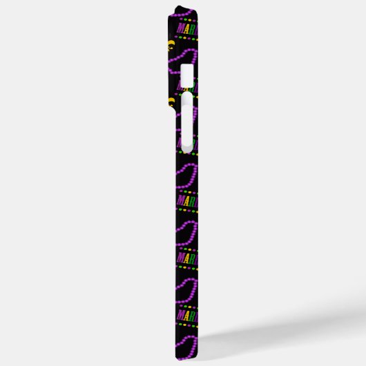 COQUES Case-Mate iPhone PURPLE VERT NOIR JAUNE MARDI GRAS BEAAD (Verso / Gauche)