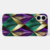 COQUES Case-Mate iPhone PURPLE VERT OR MARDI GRAS COULEURS (Verso (horizontal))