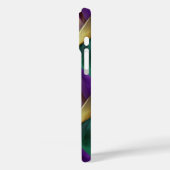 COQUES Case-Mate iPhone PURPLE VERT OR MARDI GRAS COULEURS (Verso / Gauche)