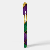 COQUES Case-Mate iPhone PURPLE VERT OR MARDI GRAS COULEURS (Verso / Gauche)
