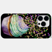COQUES Case-Mate iPhone PURPLE VERT OR MARDI GRAS CUPCAKE (Verso (horizontal))