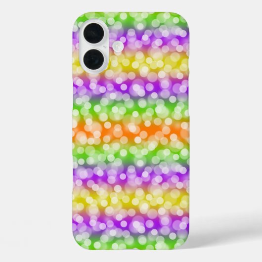 COQUES Case-Mate iPhone PURPLE VERT ORANGE HALLOWEEN NOIR STRIPES (Verso)