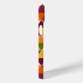 COQUES Case-Mate iPhone PURPLE VERT ORANGE JAUNE MOTIFS GÉOMÉTRIQUES (Verso / Droite)
