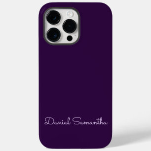 Coque Pour Pour iPhone 14 Pro Max Purpule personnalisé Personnalisé