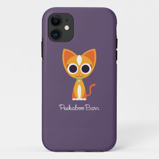 Coques Case-Mate iPhone Purrl le chat (Dos)