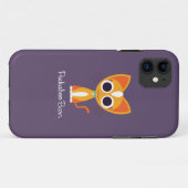 Coques Case-Mate iPhone Purrl le chat (Dos (Horizontal))